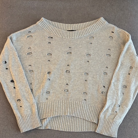Distressed Springtime Sweater - Picture 6 of 7